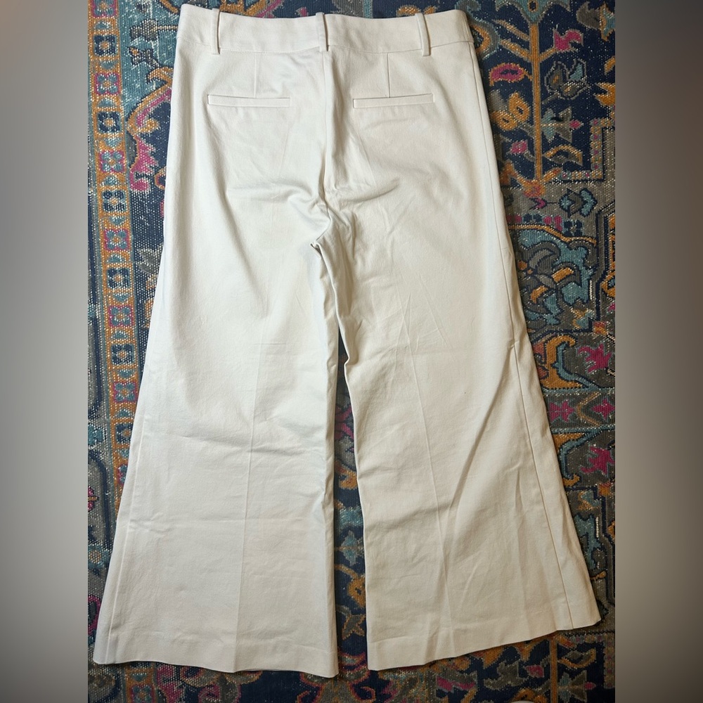 Frame Crop Palazzo Trousers - Picture 2 of 4